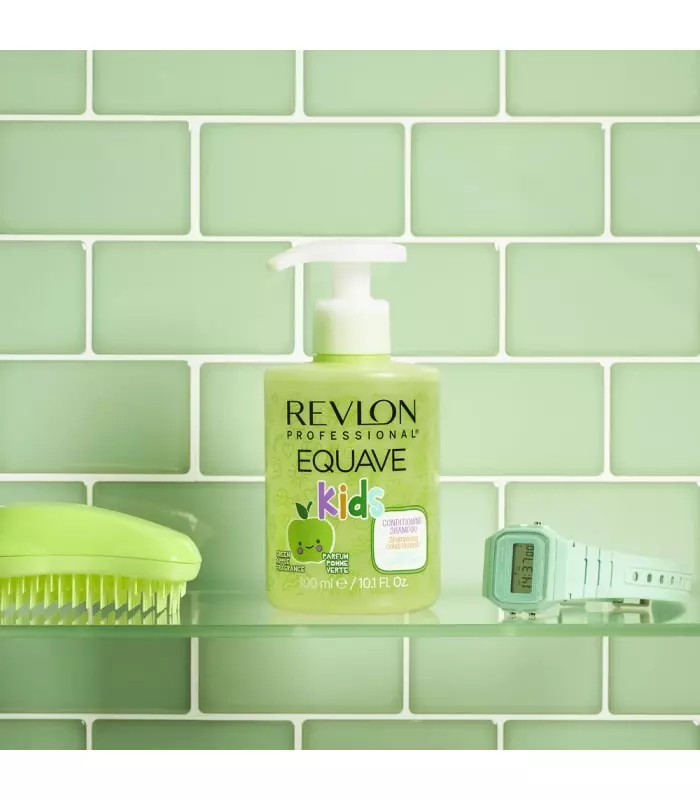 EQUAVE KIDS Shampoing doux démêlant pour enfants - Parfum Pomme