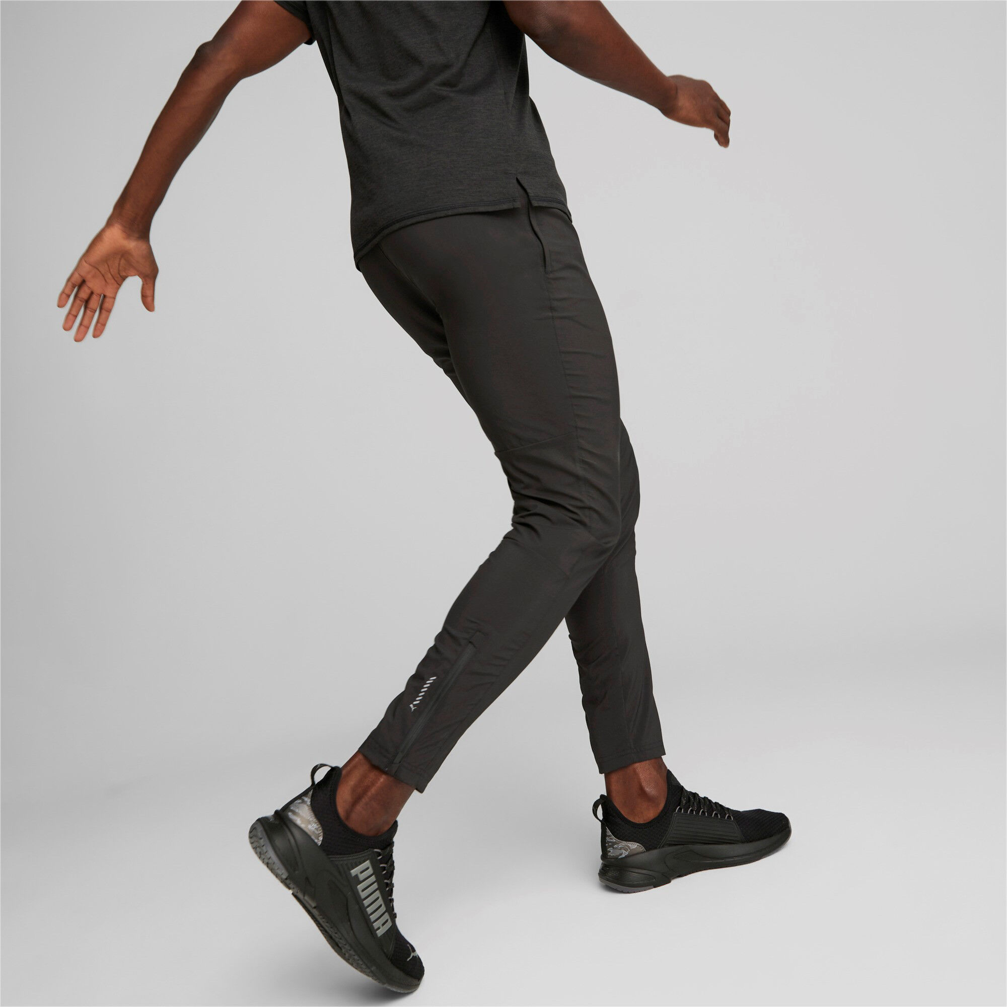 Run Favorite Tapered Laufhose Herren - Schwarz
