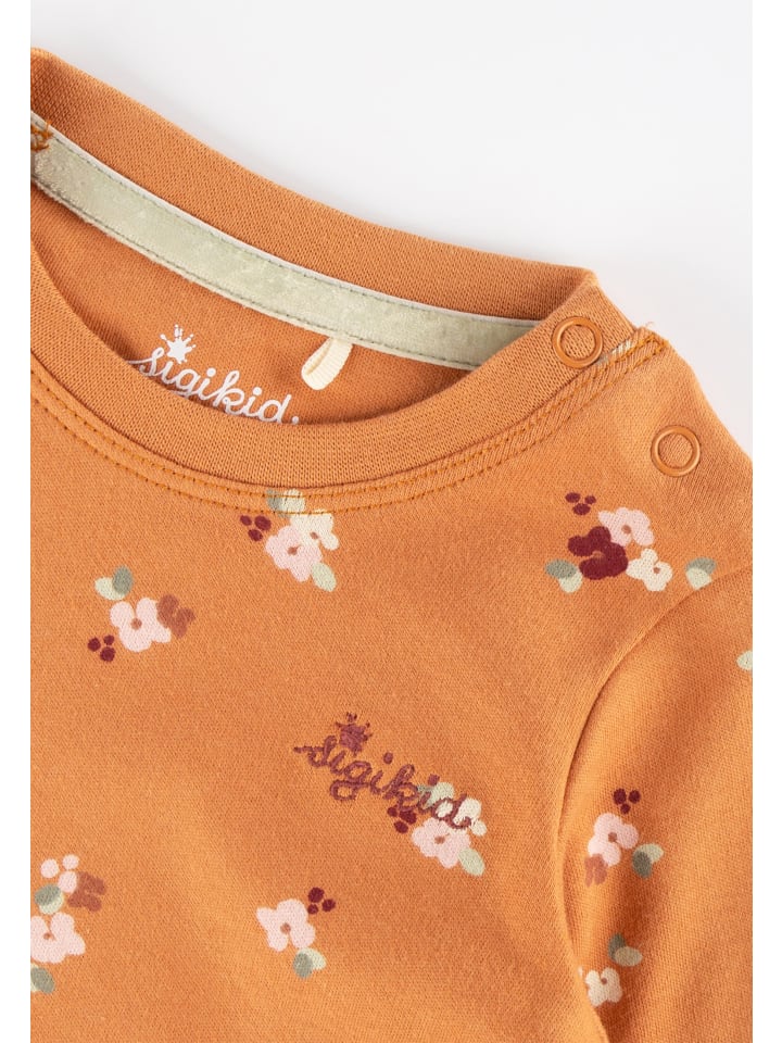 Sigikid Langarmshirt pink cockatoo in braun günstig kaufen
