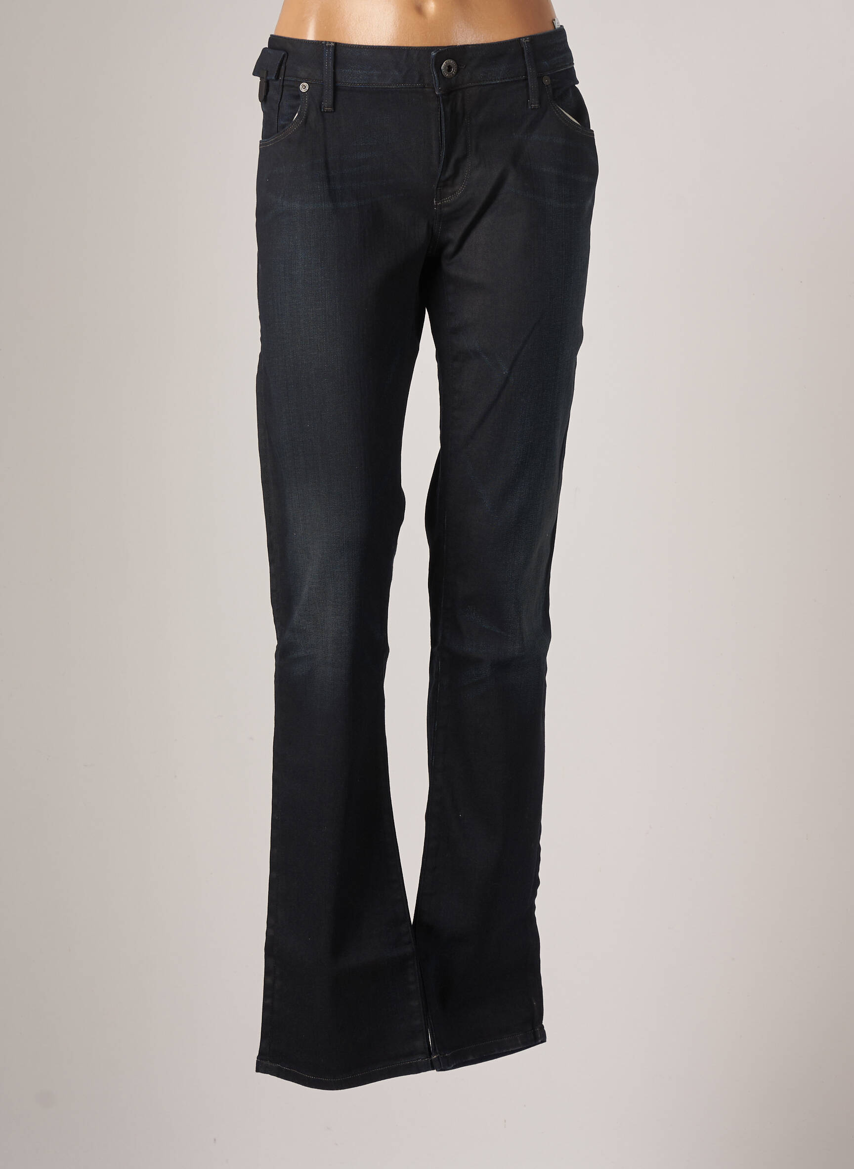Freesoul Jeans Bootcut Femme couleur bleu