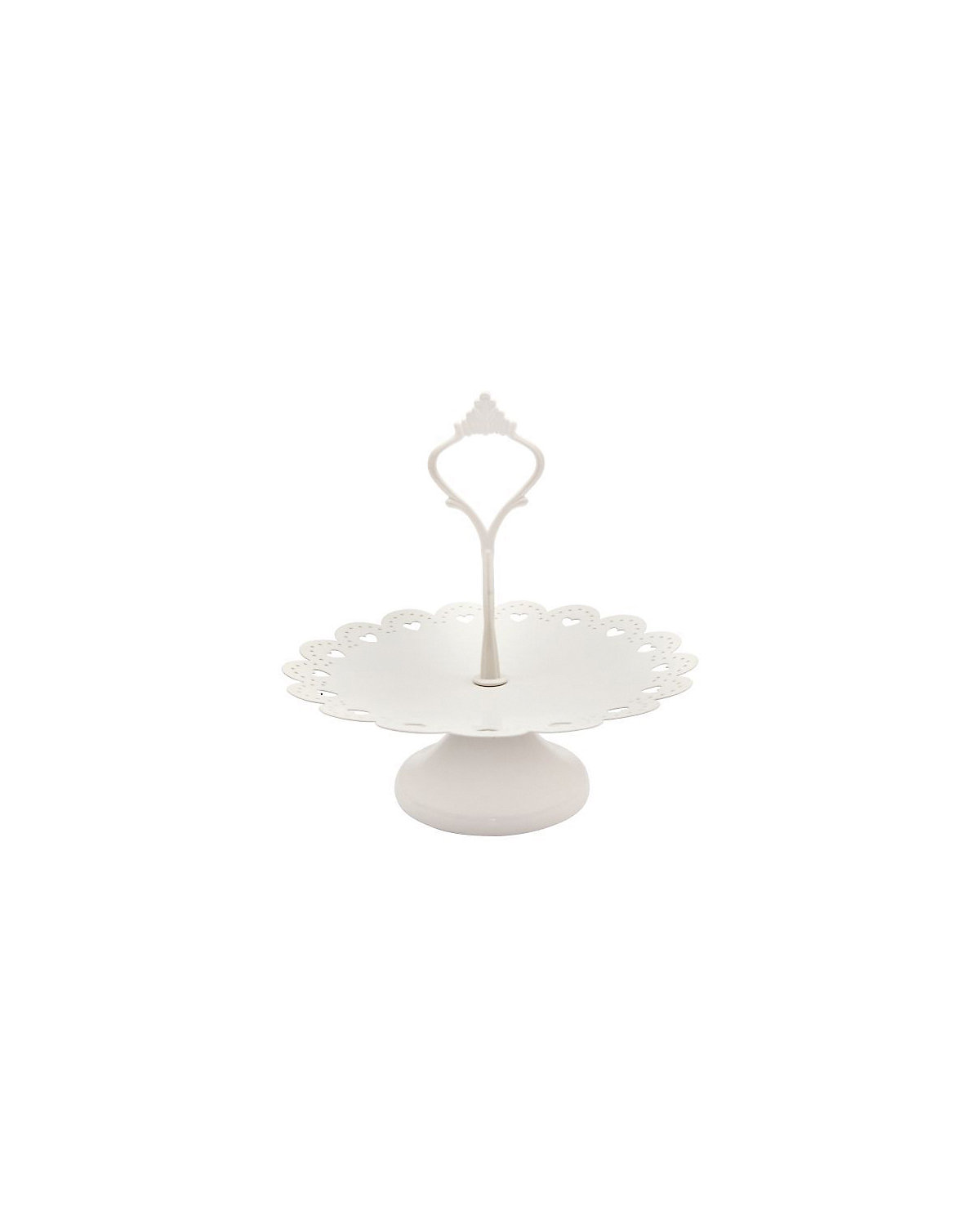 Etagere 1-stufig weiss