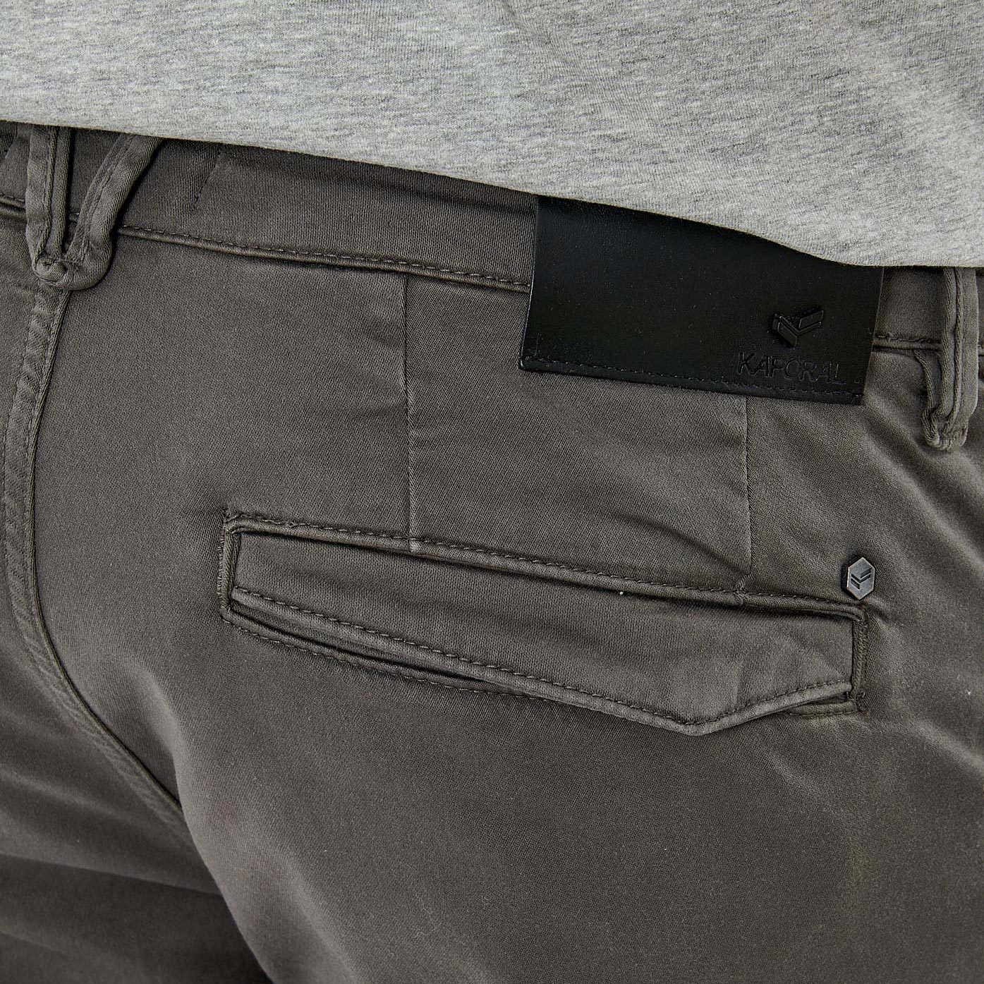IRWIX  Jean slim relaxed gris homme