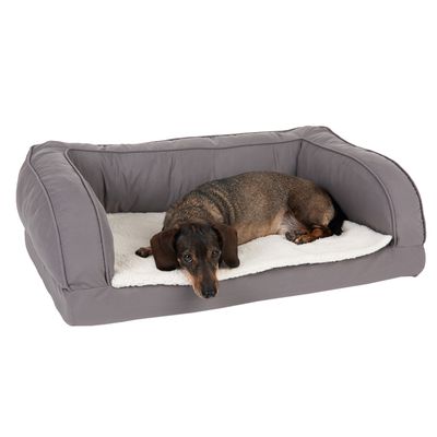 Orthopädisches Hundesofa grau