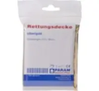 RETTUNGSDECKE gold/silber  1 St