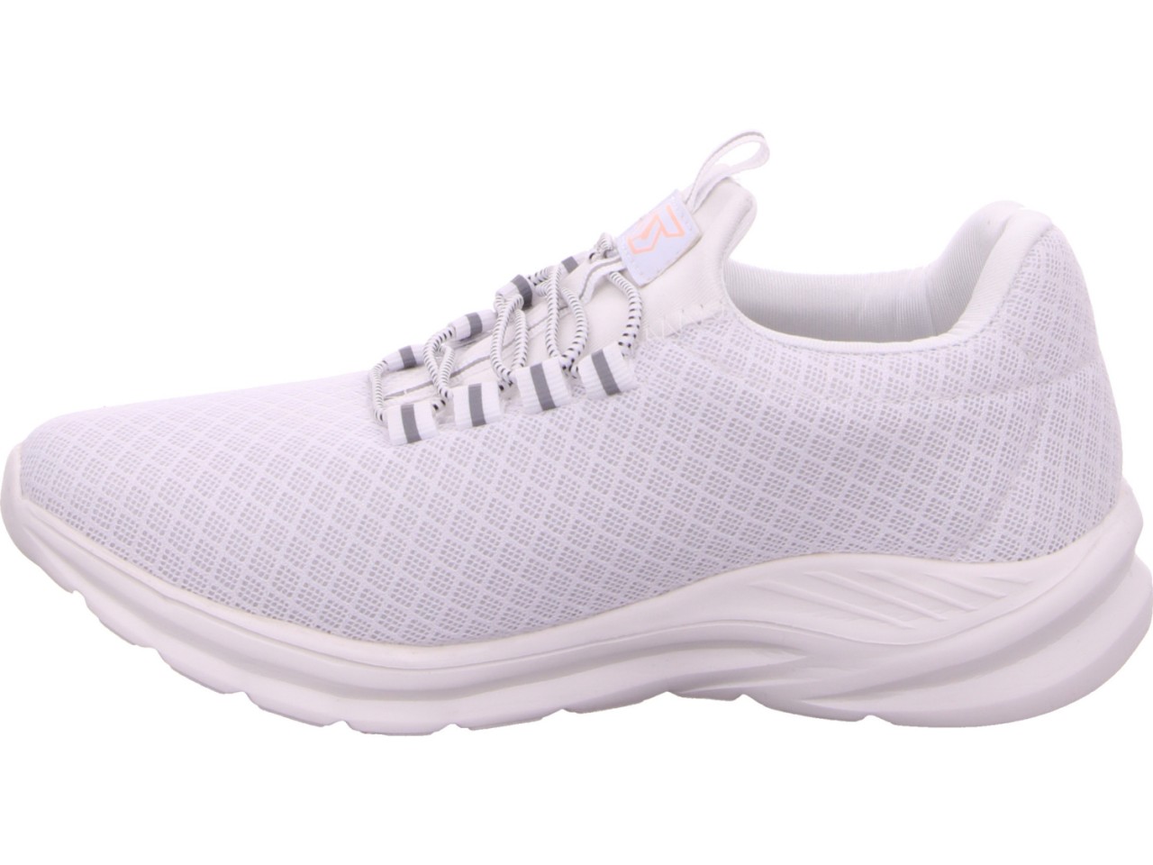 DIVERSE Sportliche Slipper weiss