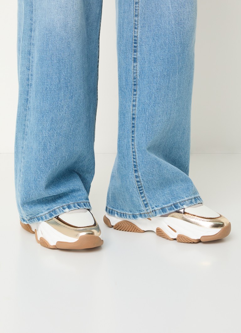 Teniși Steve Madden Progressive cu finisaj metalizat