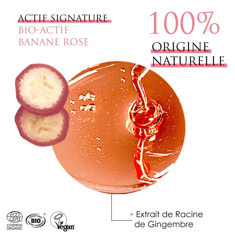 Kadalys Sérum Booster d'Éclat Bio à la Banane Ro se Sérum éclat visage