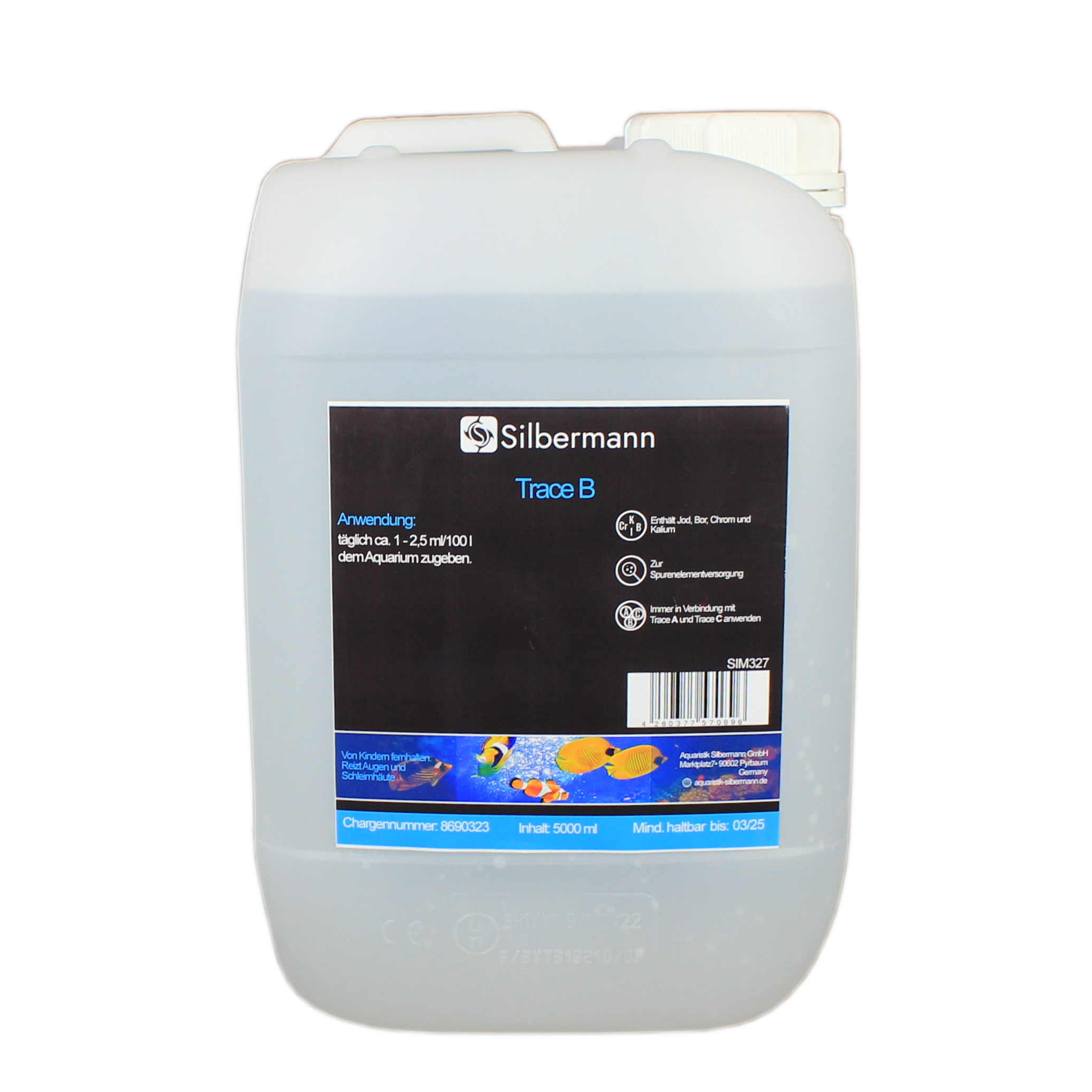 Silbermann Wasserpflege Silbermann Trace B 5000 ml