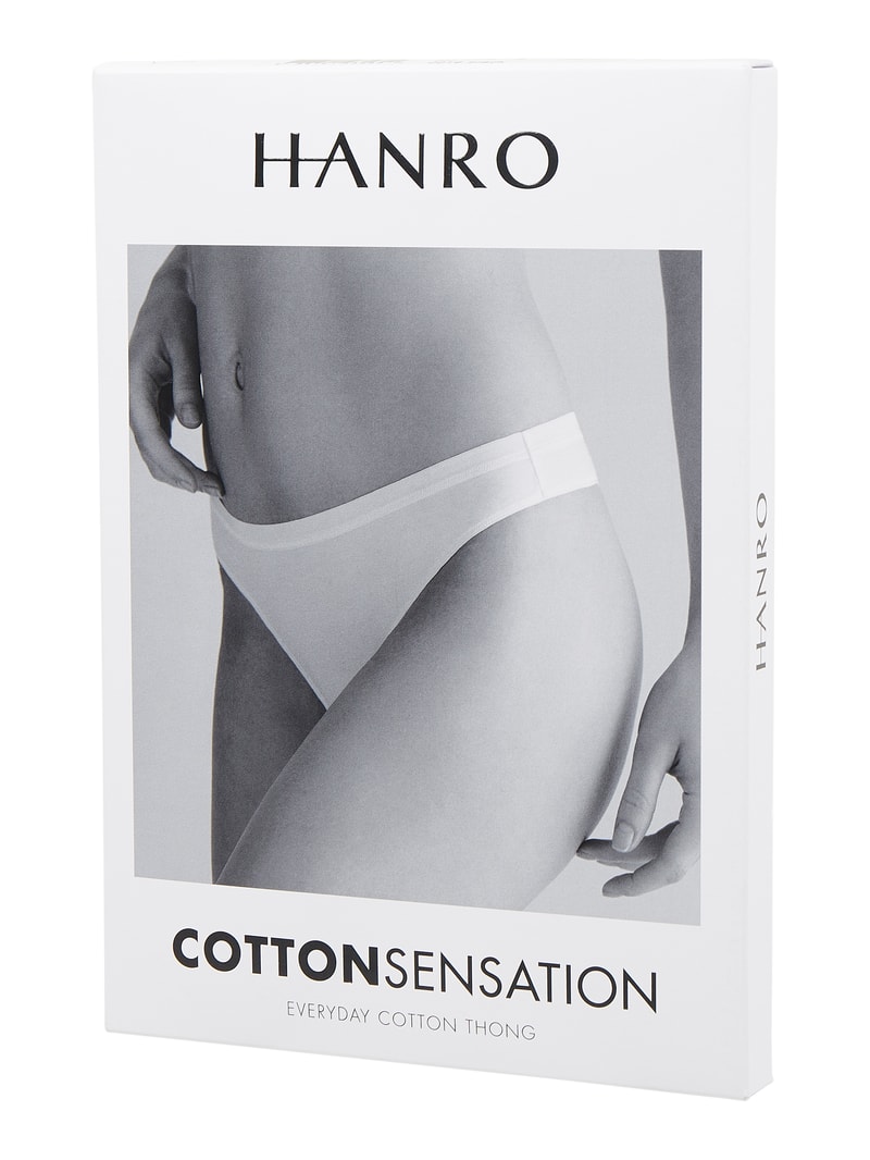 String mit Stretch-Anteil Modell 'Cotton Sensation' in weiß