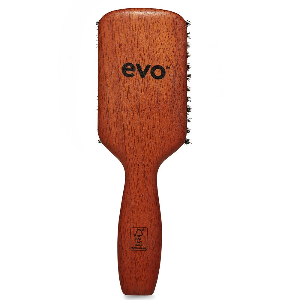 evo Conrad Bristle Paddle Brush