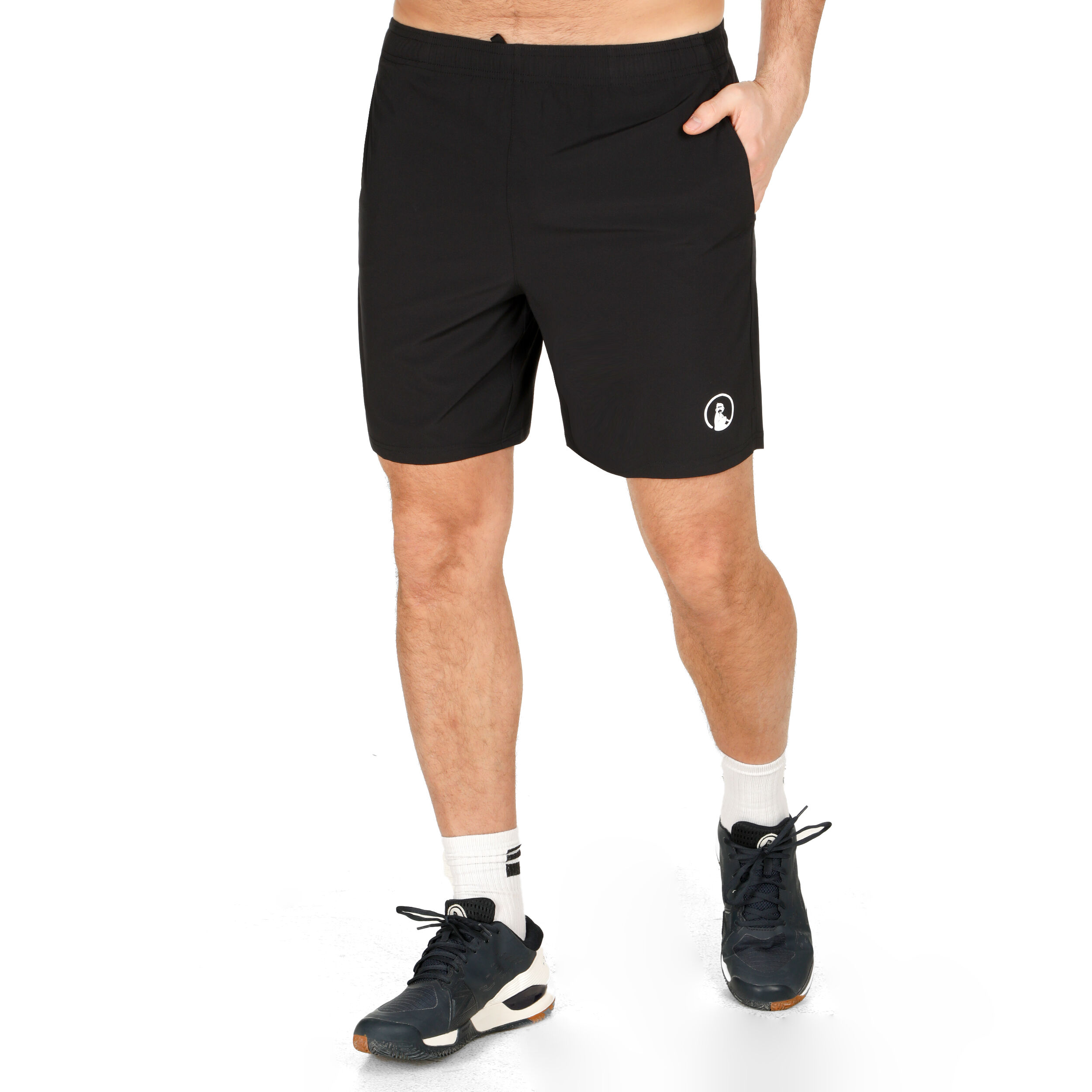 Smash 2.0 Shorts Herren - Schwarz, Weiß
