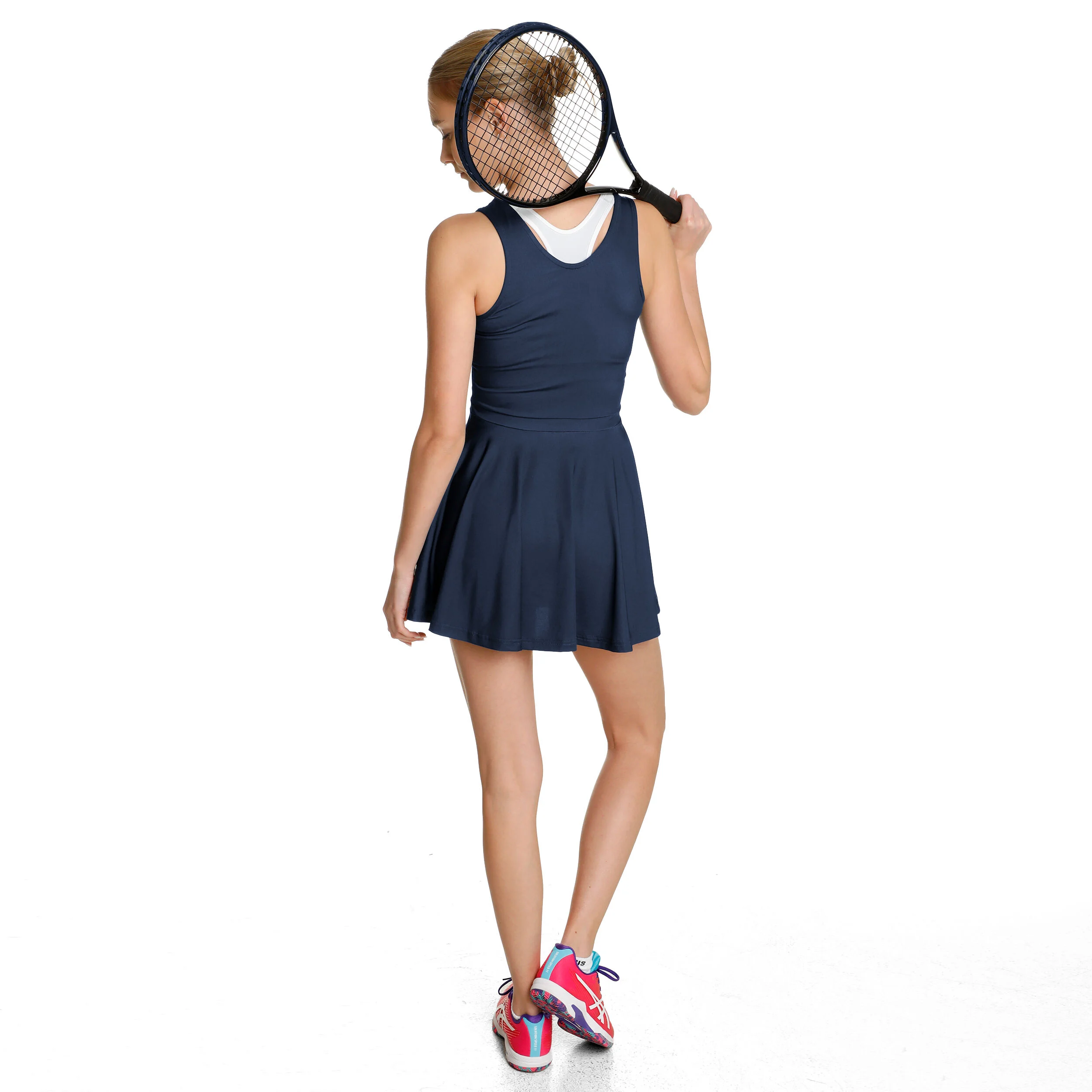2in1 Kleid Special Edition Damen - Dunkelblau, Mehrfarbig