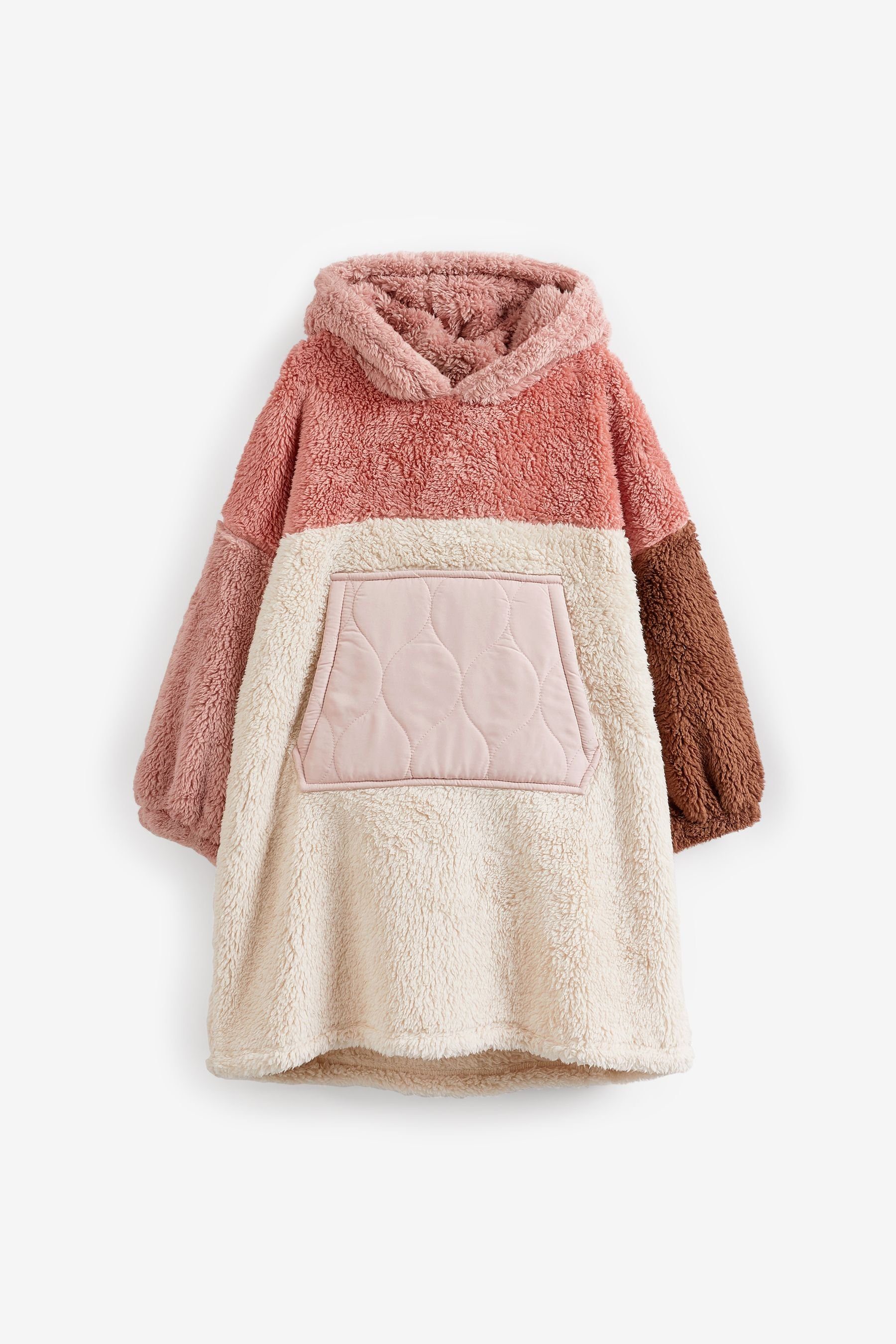 Next Kinderbademantel Poncho mit Kapuze, Polyester