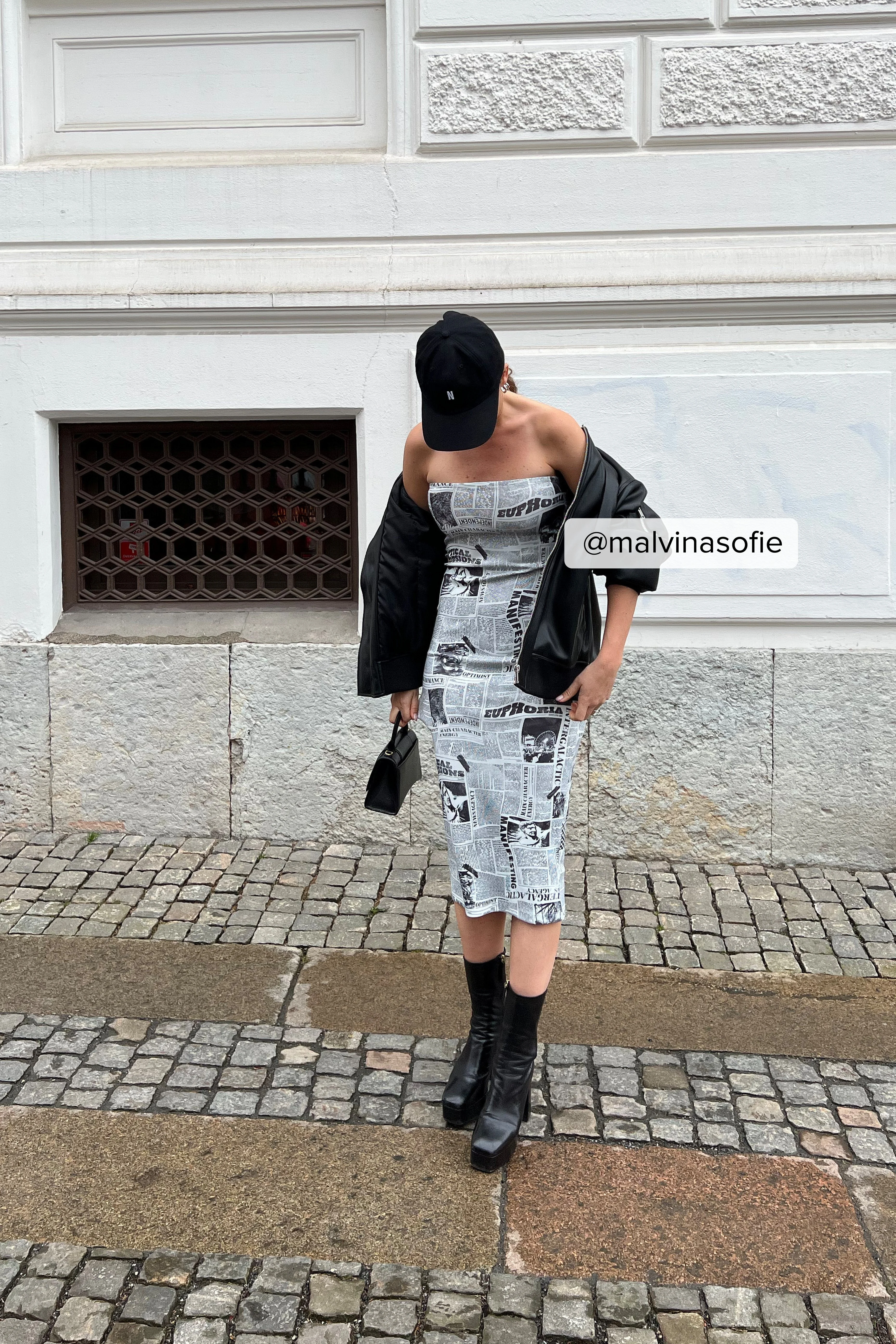 Bandeau Midi Dress