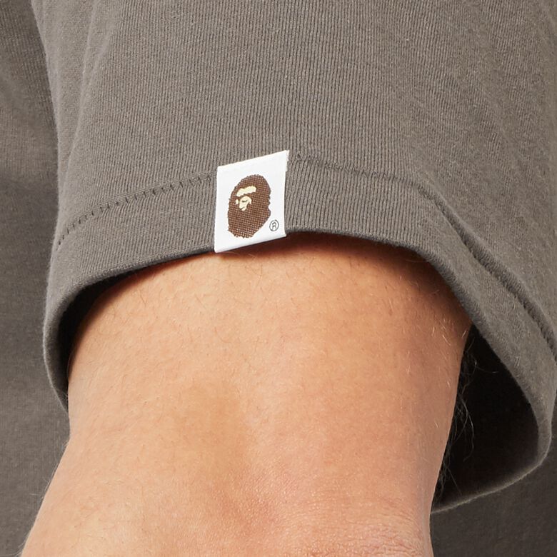A Bathing Ape Ape Head One Point Tee brown