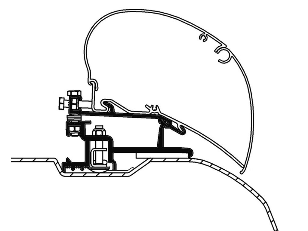 Thule Transformation kit SmartClamp Ducato