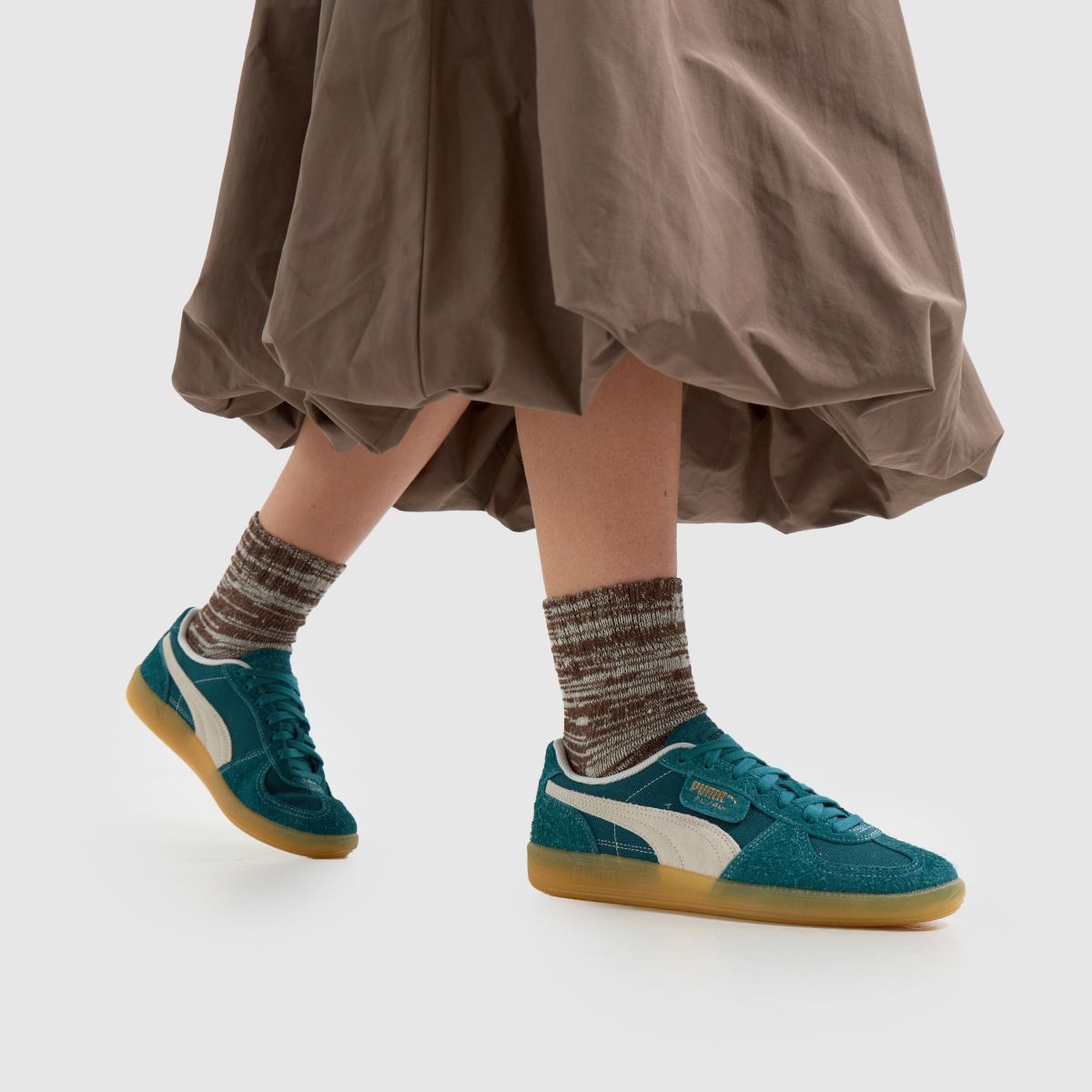 PUMA – Palermo – Gröna träningsskor