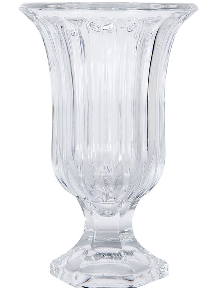 Clayre & Eef Vase in Transparent - (H)19 x Ø 12 cm günstig kaufen onesize