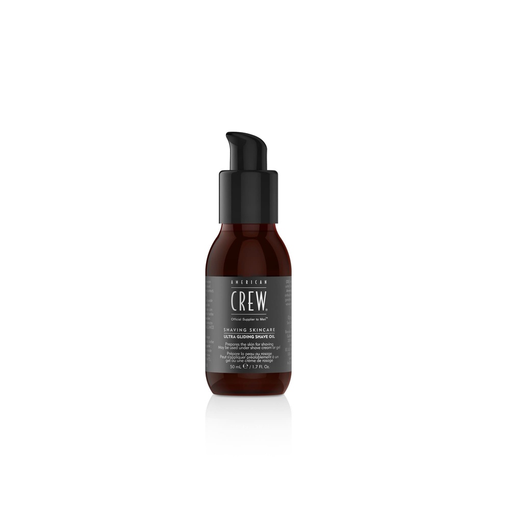 american crew Huile De Rasage Lubrifiante Huile barbe