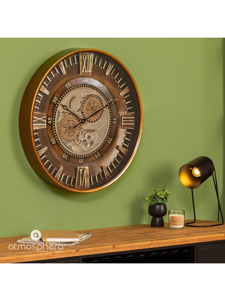 Atmosphera Créateur d'intérieur Uhr in braun günstig kaufen onesize
