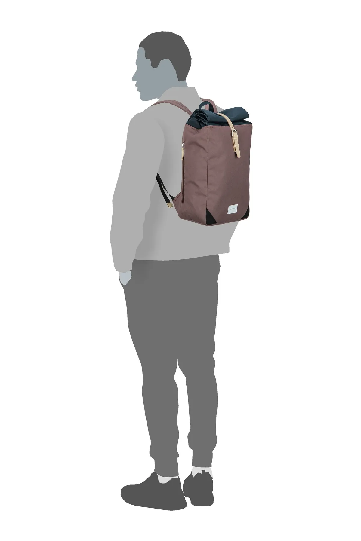 Sandqvist  Rolltop Rucksack Kurt