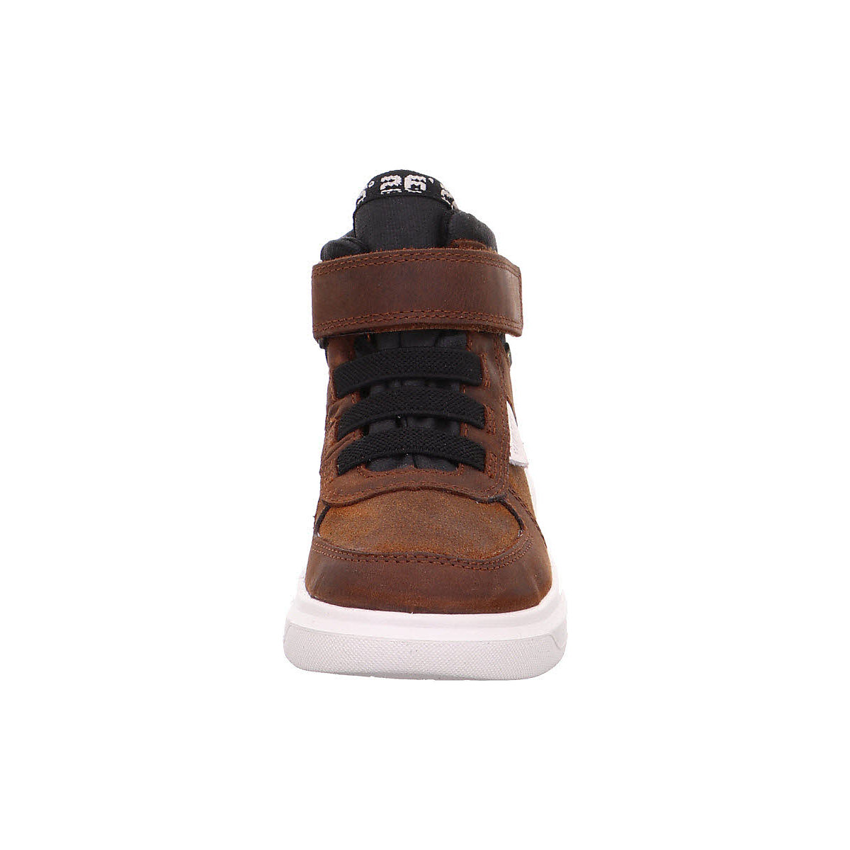 Jungen Schnürhalbschuhe Cosmo Boots Kinderschuhe Lederkombination uni Outdoorschuhe