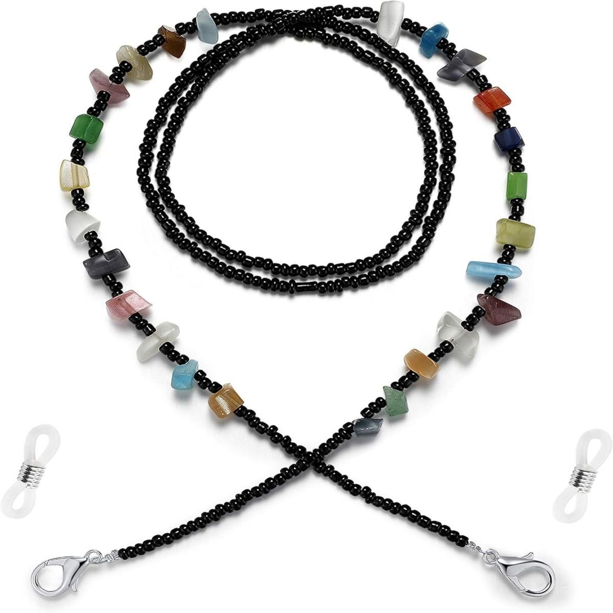 ZmdecQna Brillenband Universal Brillenband mit zuverlässigem Halt,Herren und Damen