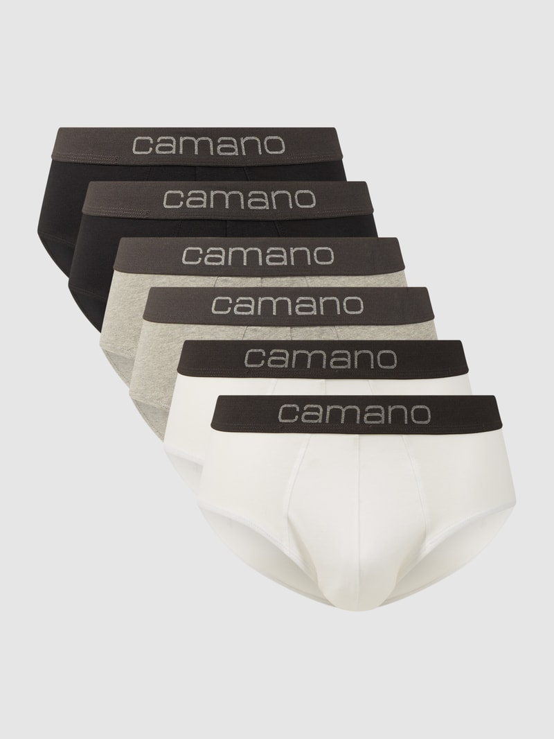 Slip im 6er-Pack in weiß