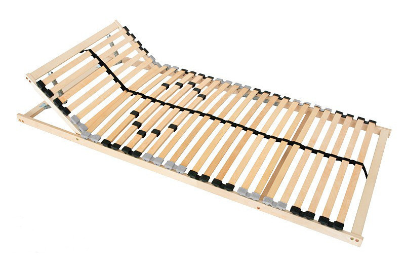 Coemo 7-Zonen- Lattenrost Ergo 90x200 cm , Kopfteil verstellbar, zerlegt