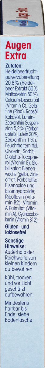 Augen Extra Sehkraft + Schutz, Tag + Nacht, Kapseln, 30 St., 30 St
