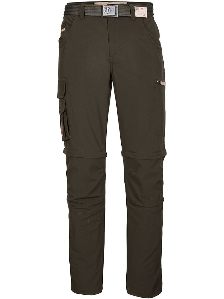 Killtec Zipp-Off-Funktionshose in Khaki günstig kaufen