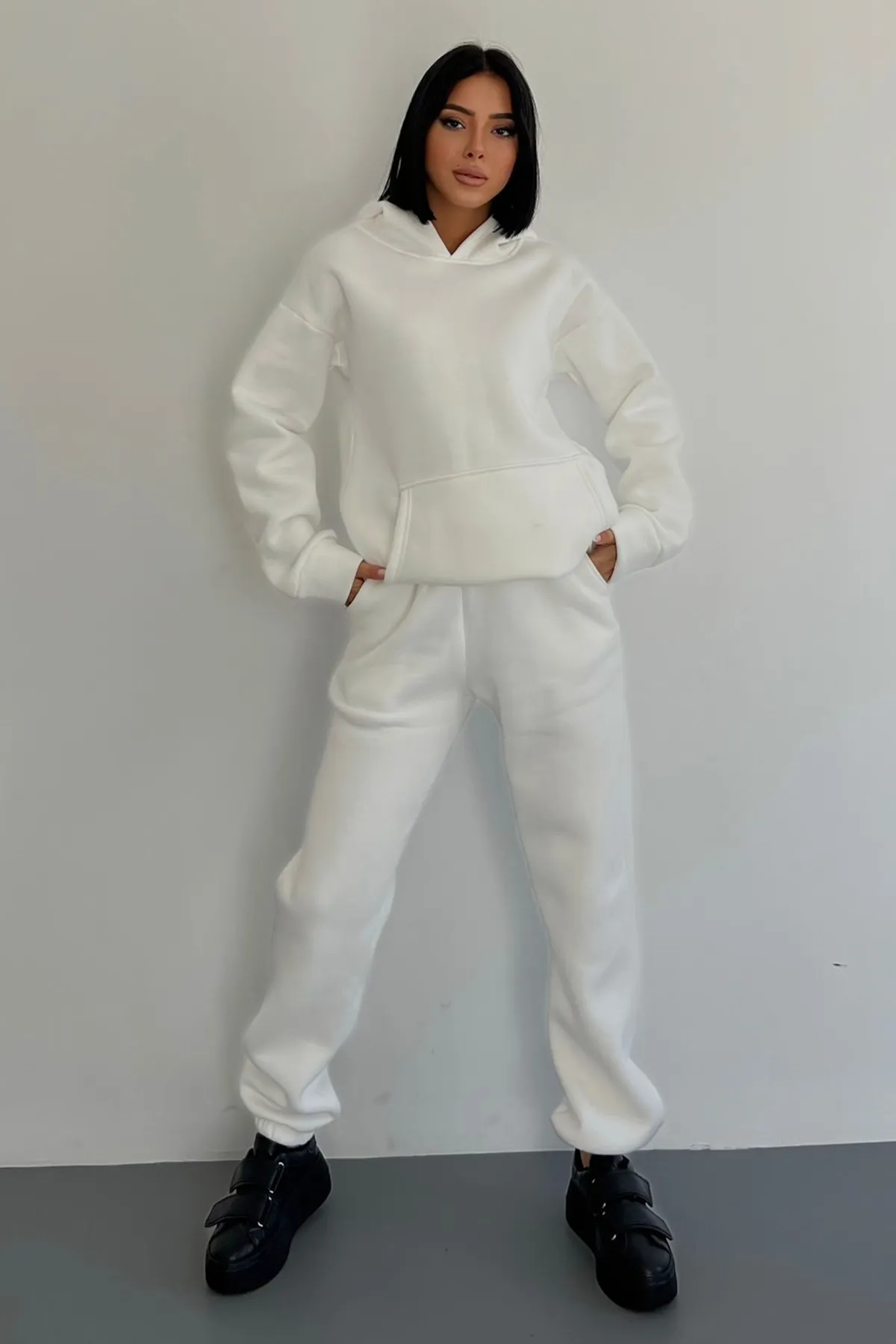 bayansepeti  Trainingsanzug - Weiß - Regular Fit