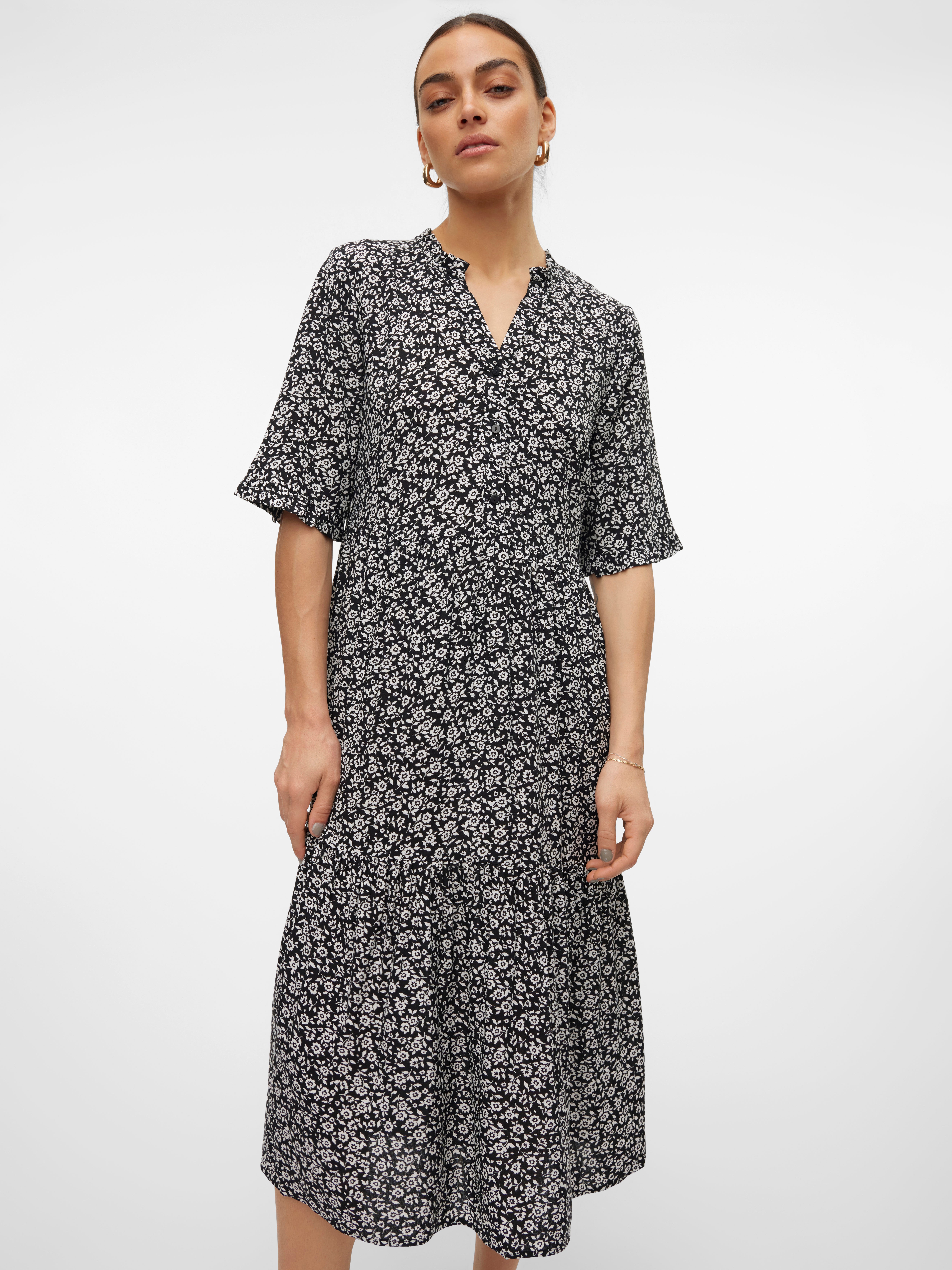 VMEASY Langes Kleid