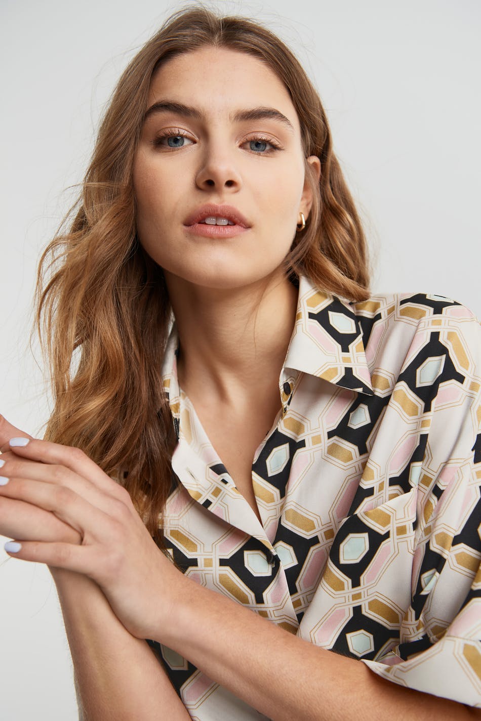 Malou satin shirt