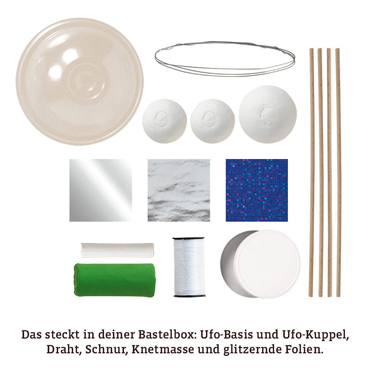 Alleskönnerkiste - Bastelbox UFOs basteln