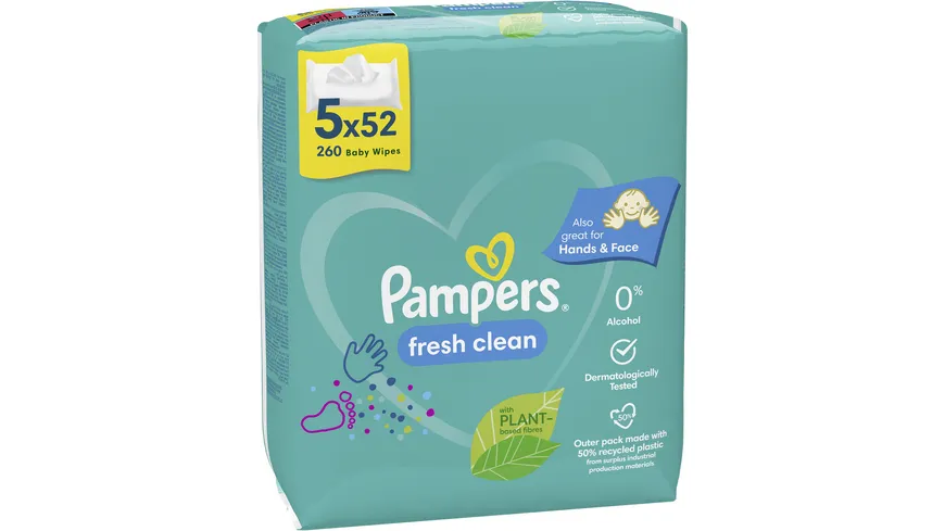 Pampers Feuchttücher Fresh Clean