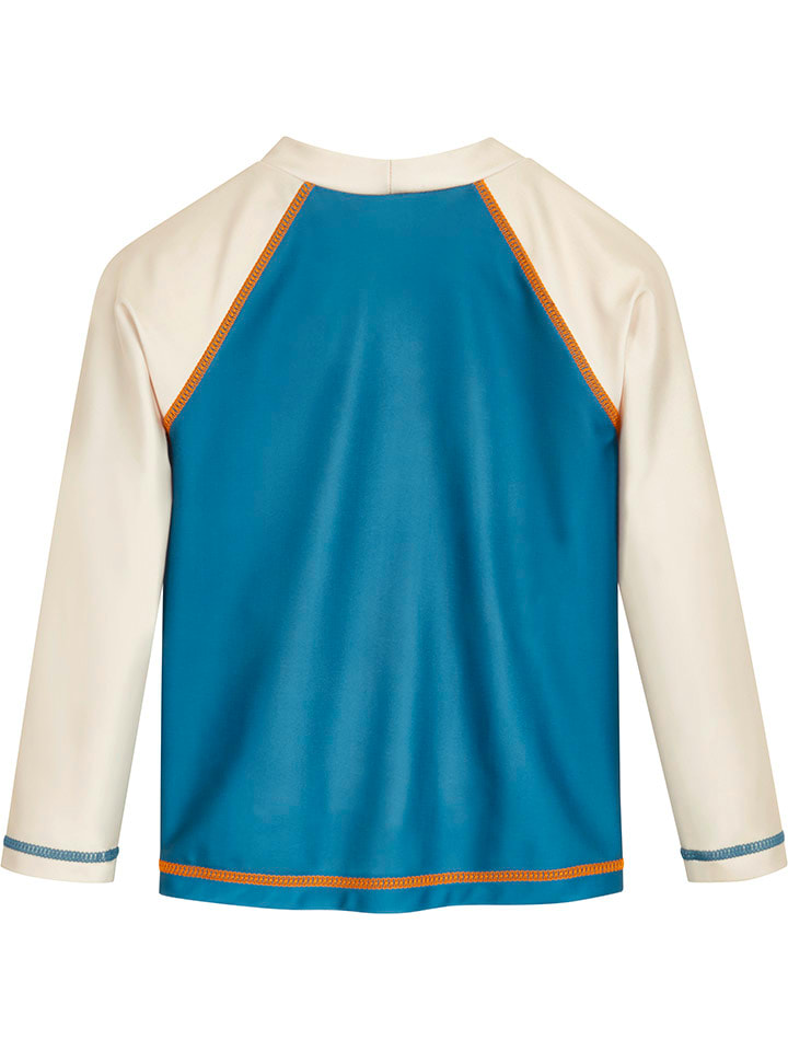 Playshoes Badeshirt in Blau/ Creme günstig kaufen
