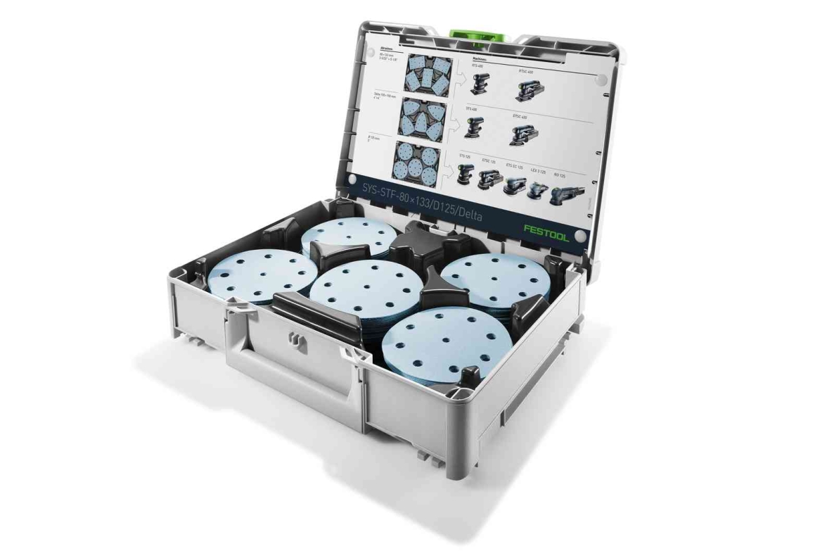 Festool-tilbehør 576781 SYS-STF-80x133/D125/Delta Systainer³ for sandpapir