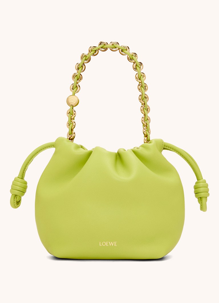LOEWE Flamenco Mini clutch báránybőrből