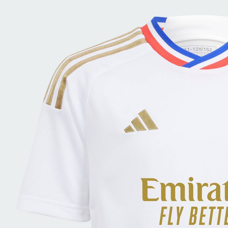 adidas Olympique Lyon 23/24 Kids Heimtrikot Trikot Kinder
