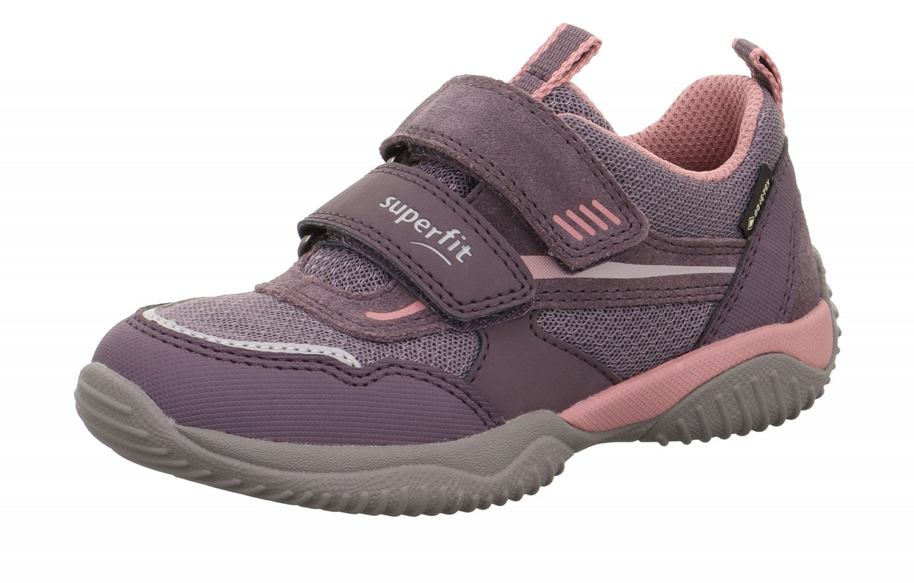 STORM - Lila/RosaSneaker low mit Klettverschluss
