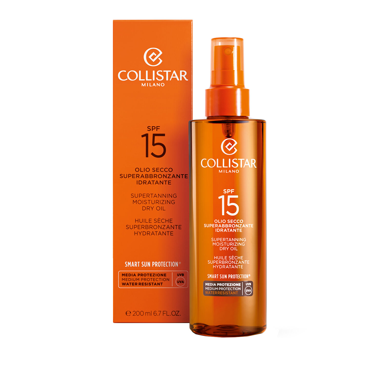 Collistar Huile Sèche Bronzante SPF15