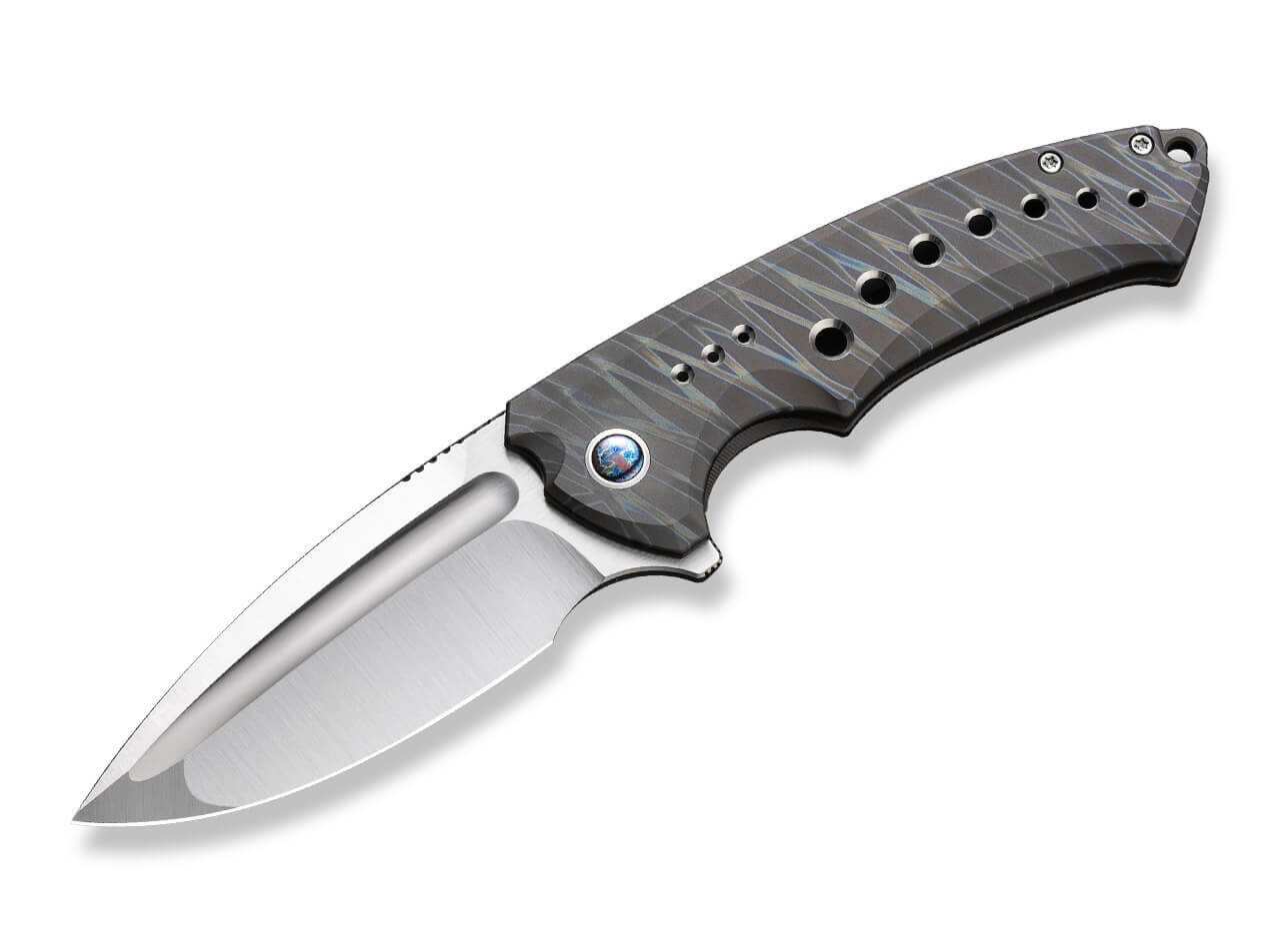 Nexusia Flamed Titanium Tiger Stripe
