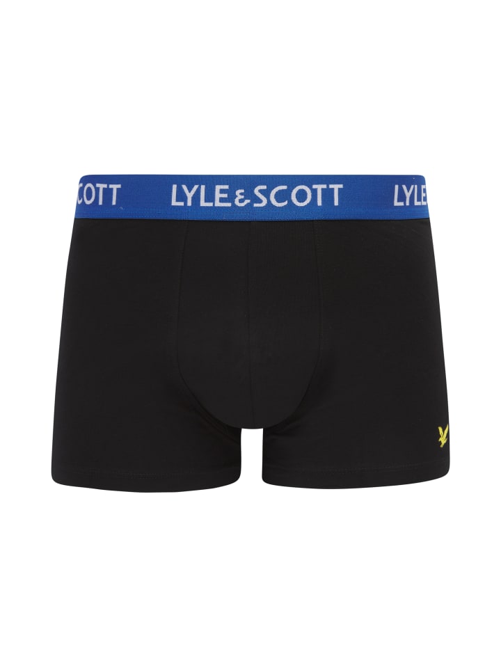 Lyle & Scott Trunks 5-Er Set in Schwarz mit mehrfarbigem Bund günstig kaufen S