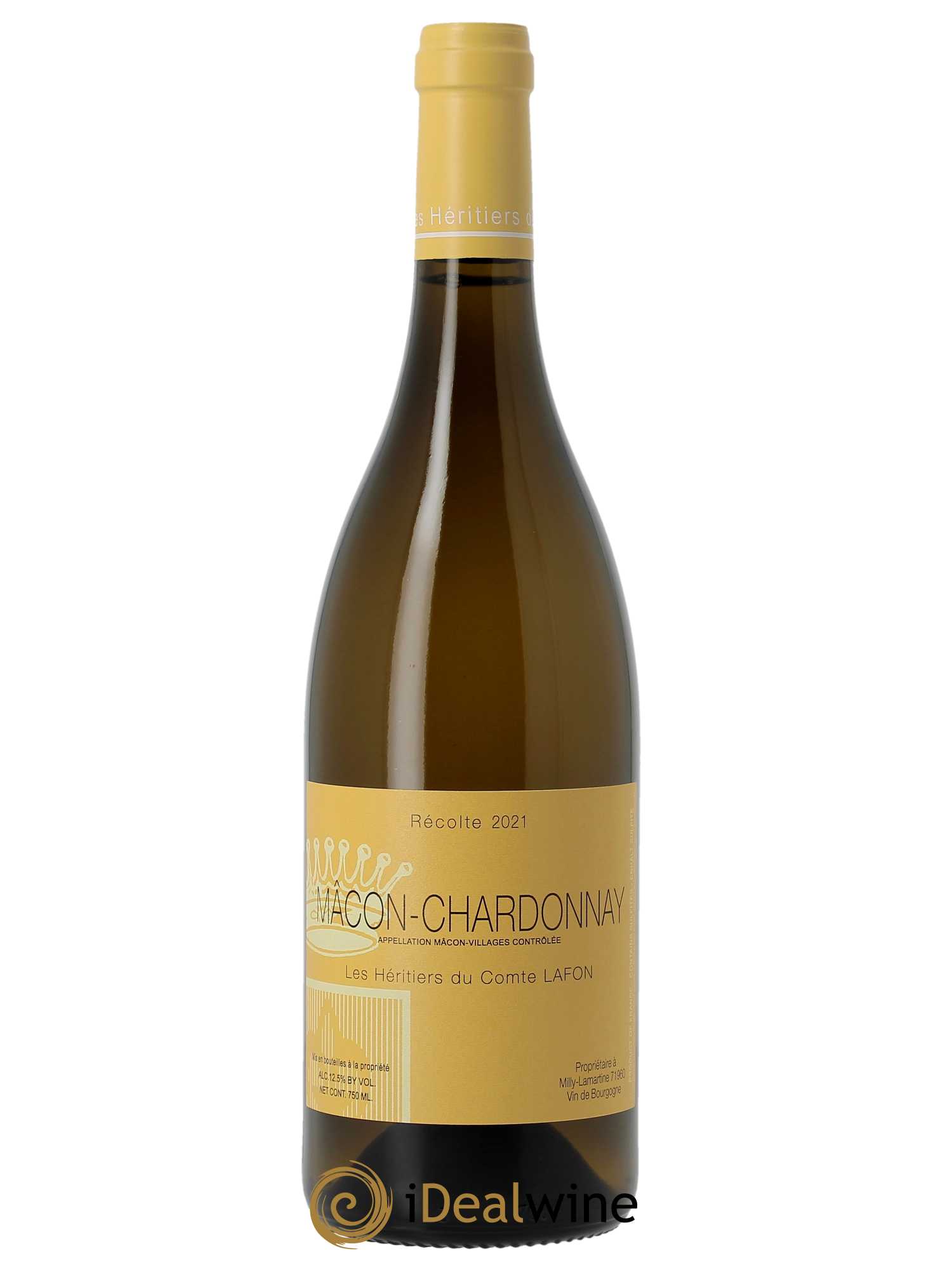 Mâcon-Villages Héritiers du Comte Lafon (Domaine des)  2021 - Lot de 1 Bouteille