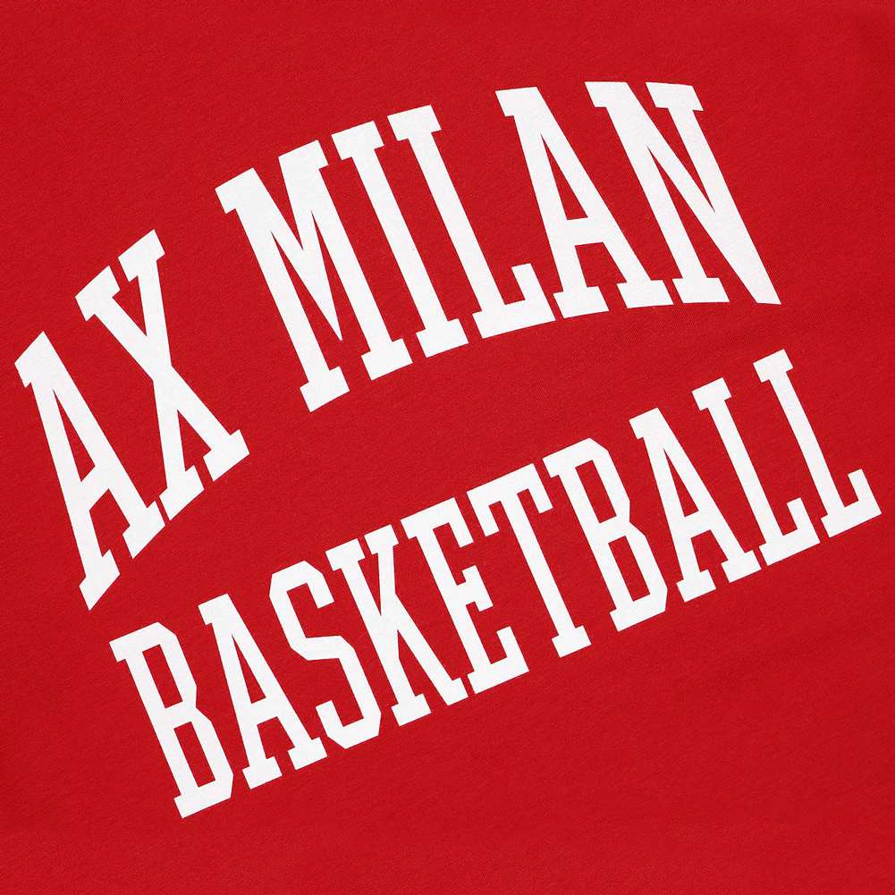 AX Armani Exchange Milan EuroLeague Herren Basketball T-Shirt 0194-2552/6605