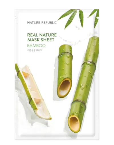 Nature Republic Real Nature maska za lice od bambusa 23ml