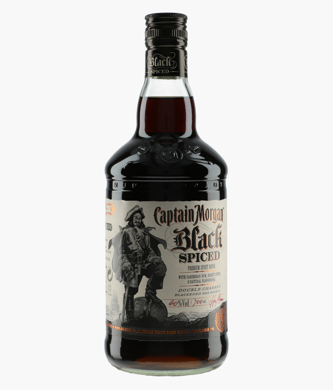 Rhum Ambré Captain Morgan - Black Spiced N.V.CAPTAIN MORGAN