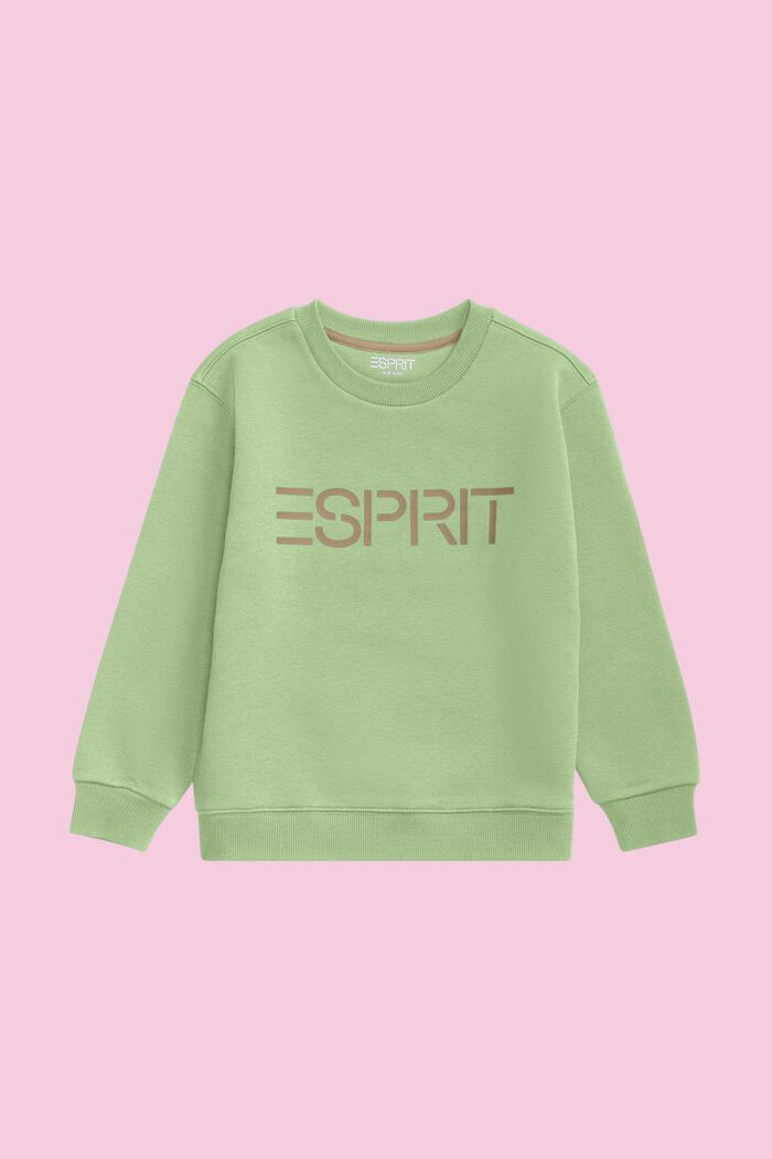 Logo-Sweatshirt mit Rundhalsausschnitt