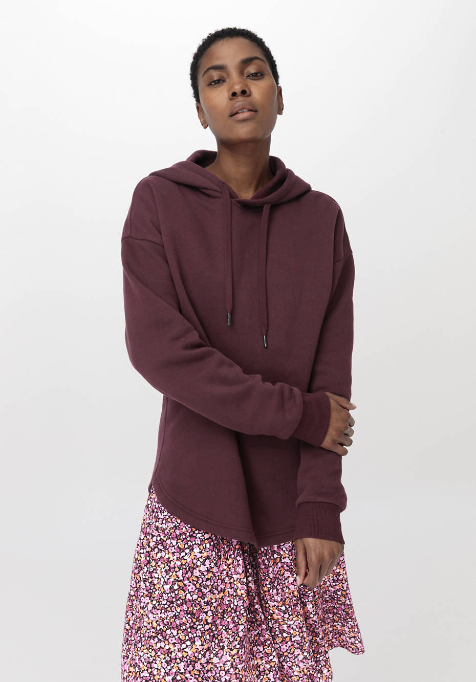 Hoodie aus reiner Bio-Baumwolle